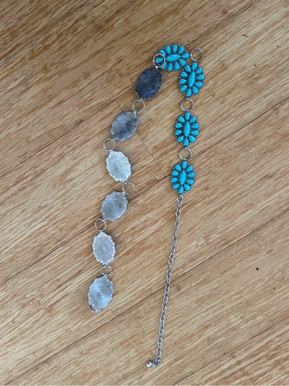 N/A silver turquoise